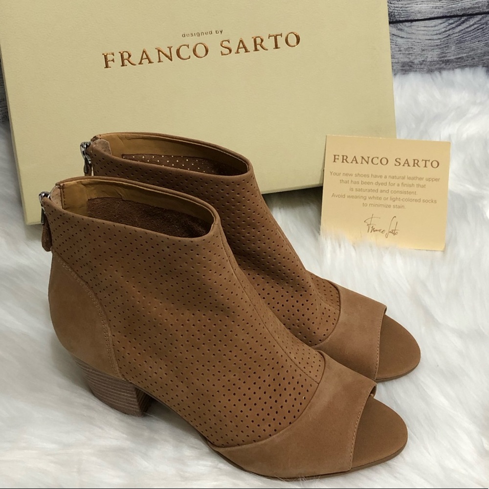 Franco Sarto Refresh peep toe bootie